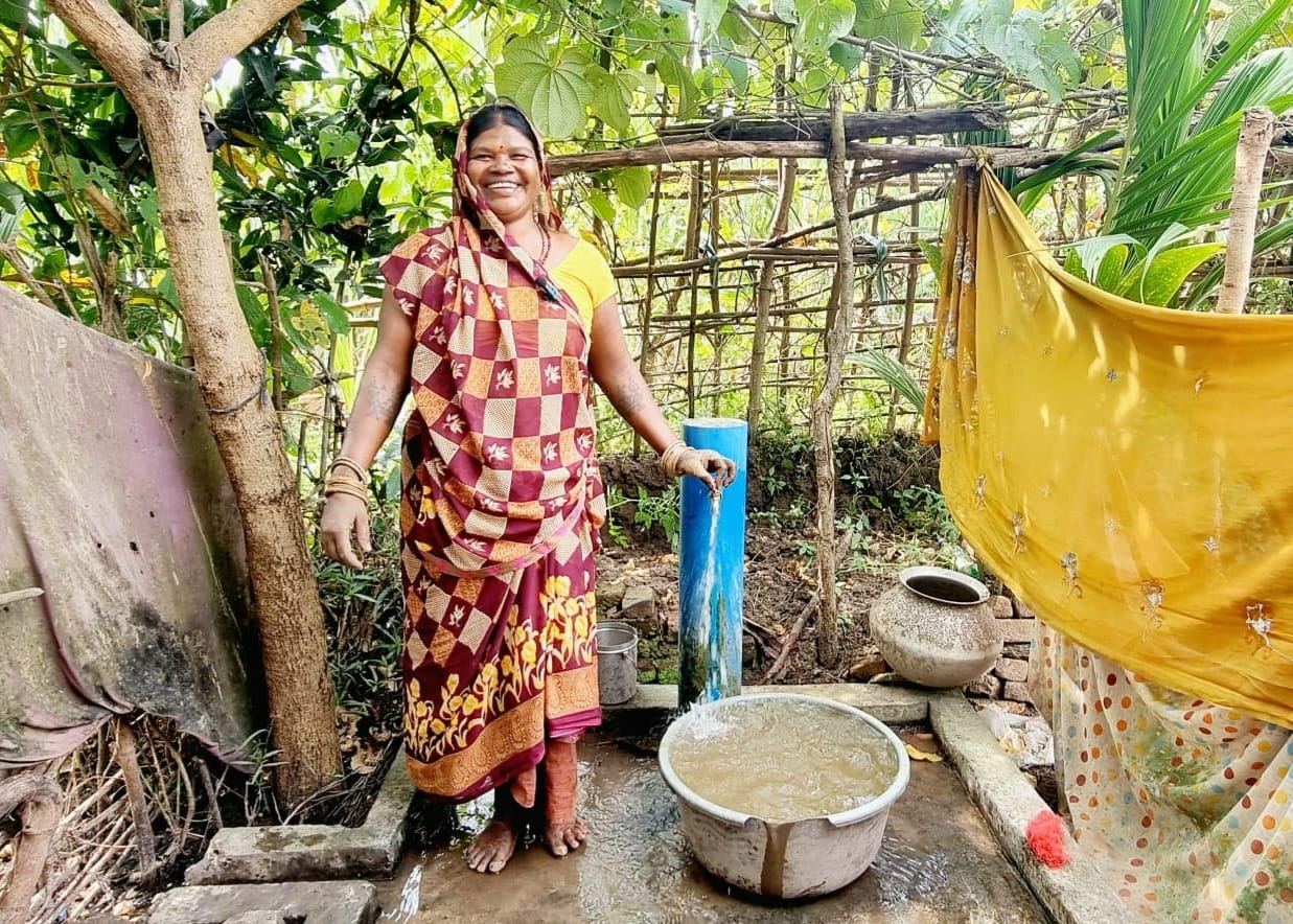 हर घर जल से समृद्ध हुआ पचराही : विशेष पिछड़ी जनजाति बैगा आदिवासी बहुल दूरस्थ गांव में हर घर पहुंच रहा नल से पेयजल