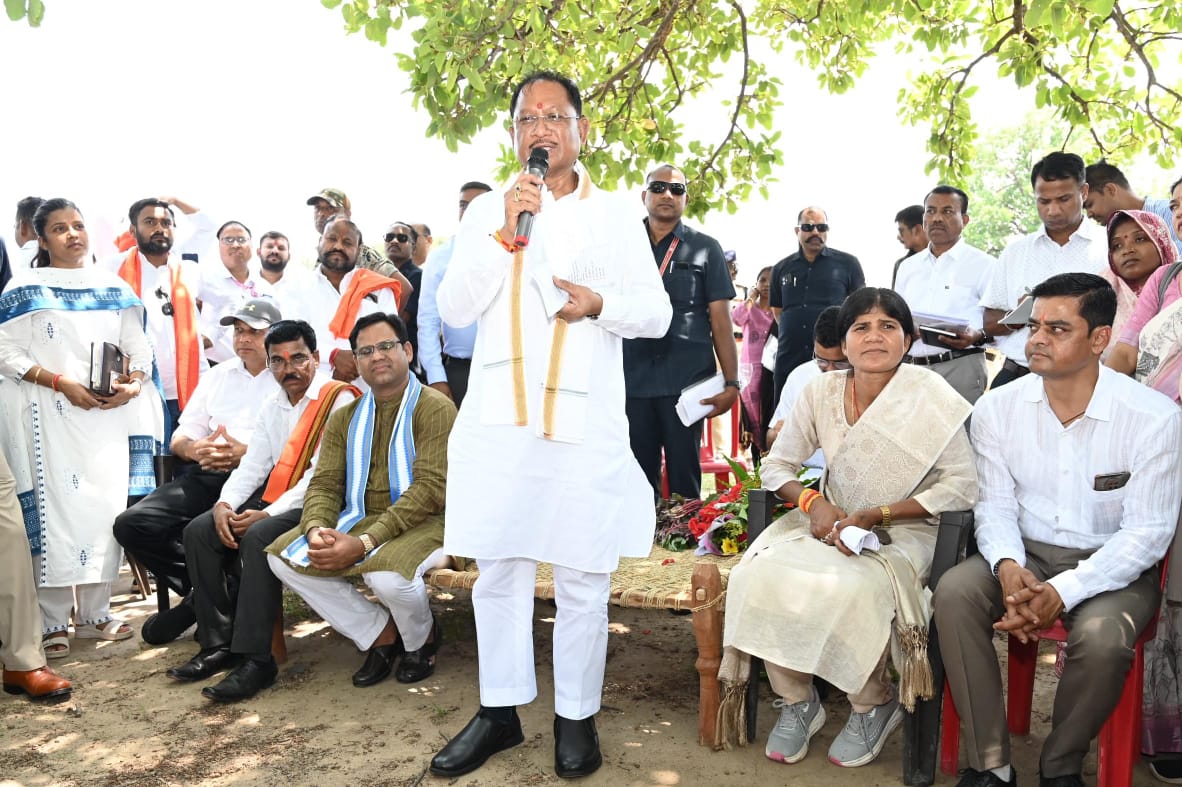 विष्णु के सुशासन में हो रहा संवाद और समाधान