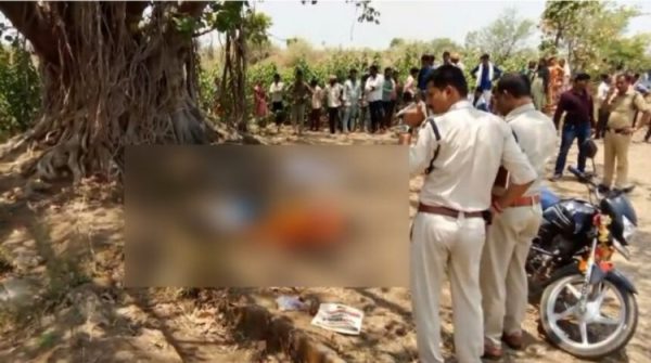 खेत में संदिग्ध अवस्था में मिली पति-पत्नी की लाश, हत्या या आत्महत्या, जांच में जुटी पुलिस