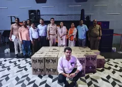 CG NEWS : लिस्टोमनिया बार में आबकारी विभाग की छापेमारी, 737 बोतल अवैध शराब जब्त, मिलावट की आशंका